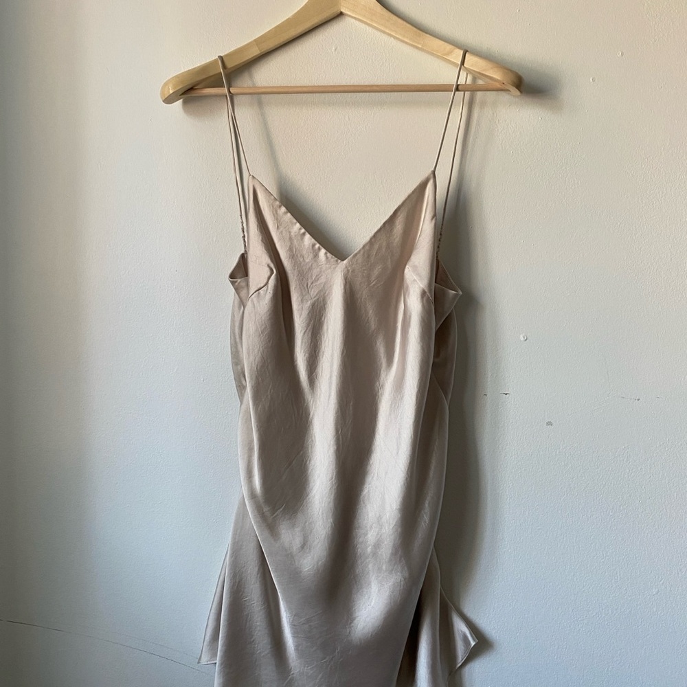 Chic Cream Slip Dress